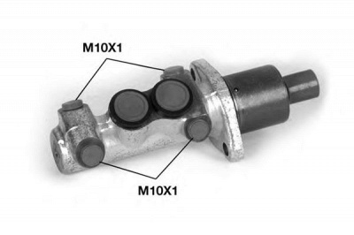 OPEN PARTS fbm114800 -  Главный тормозной цилиндр